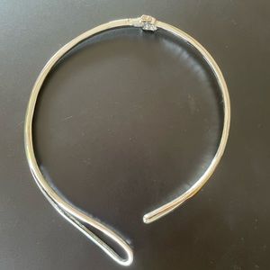 Silver Collar Necklace